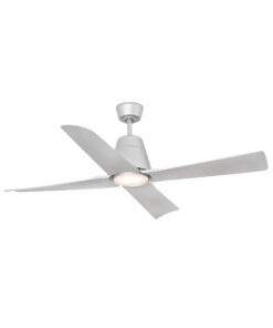 Faro Barcelona TYPHOON Smart Wifi Ανεμιστήρας Οροφής Γκρι Χρώματος με LED Φως 3000Κ και Τηλεχειριστήριο – 33489WP-15