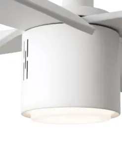 Faro Barcelona Attos Ø2130mm Ανεμιστήρας Οροφής Λευκός με Φως και Τηλεχειριστήριο – 33494