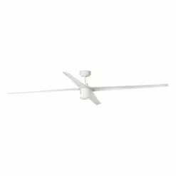 Faro Barcelona Attos Ø2130mm Ανεμιστήρας Οροφής Λευκός με Φως και Τηλεχειριστήριο – 33494