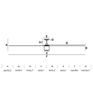 Faro Barcelona Attos Ø2130mm Ανεμιστήρας Οροφής Λευκός με Φως και Τηλεχειριστήριο – 33494