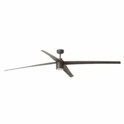 Faro Barcelona Attos Ø2130mm Ανεμιστήρας Οροφής Καφέ με Φως και Τηλεχειριστήριο – 33495