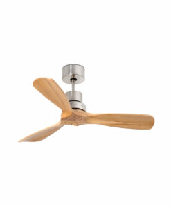 Faro Barcelona MINI LANTAU S Ανεμιστήρας Οροφής Ξύλινου Χρώματος με Τηλεχειριστήριο – 33509DC