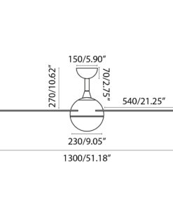 Faro Barcelona Gotland Smart Wi-Fi Ανεμιστήρας Οροφής με Φως και Τηλεχειριστήριο Λευκός / Ξύλο – 33514WP