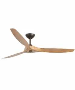 Faro Barcelona Ανεμιστήρας Οροφής Morea Καφέ & Ξύλο με Τηλεχειριστήριο – 33519