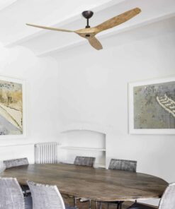 Faro Barcelona Morea Smart Wi-Fi Ανεμιστήρας Οροφής με Τηλεχειριστήριο Καφέ – 33446WP