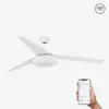 Faro Barcelona Century Smart Wi-Fi Ανεμιστήρας Οροφής με Φως και Τηλεχειριστήριο Λευκός – 33549WP