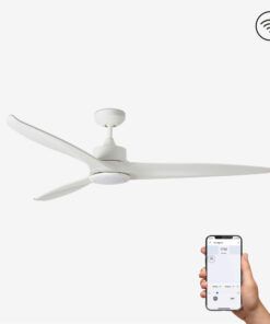 Faro Barcelona TONIC L Ανεμιστήρας Οροφής Λευκού Χρώματος με Φως και με Τηλεχειριστήριο – 33551