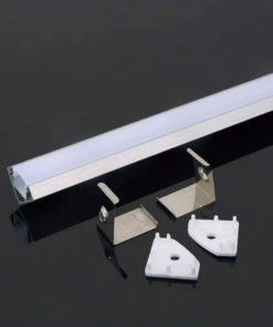 Προφίλ αλουμινίου για ταινίες LED γωνιακό 2000 x 19 x 19mm V-TAC – 3356