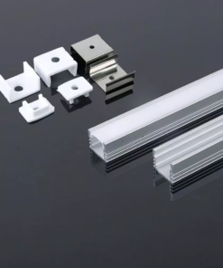 Προφίλ αλουμινίου για ταινίες LED 2000 x 17.4 x 12.1mm V-TAC – 3358