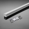Προφίλ αλουμινίου για ταινίες LED 2000 x 17.2 x 15.5mm λευκό σώμα V-TAC – 3366
