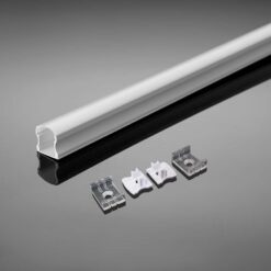 Προφίλ αλουμινίου για ταινίες LED 2000 x 17.2 x 15.5mm λευκό σώμα V-TAC – 3366