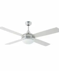 Faro Barcelona Ανεμιστήρας Οροφής Icaria Αλουμίνιο Ξύλο με Φως 2 X E27 & Τηλεχειριστήριο – 33701