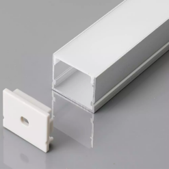 Προφίλ αλουμινίου για ταινίες LED 2000 x 30 x 20mm MILKY V-TAC – 3371