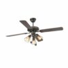 YAKARTA Ø1210MM BROWN 4 BLADES 3XE27 60W          FARO – 33713-13