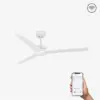 Faro Barcelona Nuu Smart Wi-Fi Ανεμιστήρας Οροφής με Τηλεχειριστήριο Λευκός – 33721WP