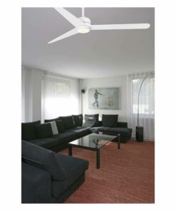 NU LED WHITE CEILING FAN W/DC MOTOR FARO – 33722