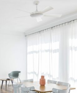 Faro Barcelona Saona Smart Wi-Fi Ανεμιστήρας Οροφής με Φως και Τηλεχειριστήριο Λευκός – 33803WP