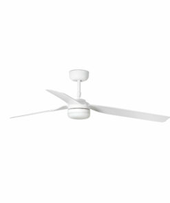 Faro Barcelona PUNT Smart Wi-Fi Ανεμιστήρας Οροφής, με Φως, Τηλεχειριστήριο, Λευκού Χρώματος – 33814WP-20