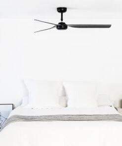 Faro Barcelona PUNT M Ανεμιστήρας Οροφής, με Τηλεχειριστήριο Μαύρου Χρώματος – 33815