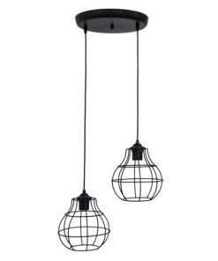 ΚΡΕΜΑΣΤΟ ΑΝΙΣΟΠΕΔΟ PUMKIN FUN-50 PENDEL 2/L BLACK Heronia – 34-0287