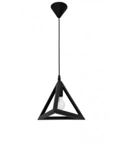 Κρεμαστό φωτιστικό GIZA 1L BLACK  h90x21x21  E/27 Heronia – 34-0333