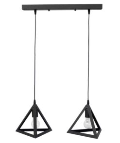 GIZA/2L RAGA BLACK METAL h80x50x21 Heronia – 34-0336