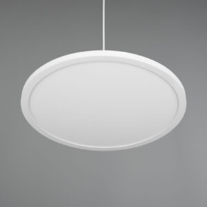 Κρεμαστό Φωτιστικό Trio Lighting TRAY  , 29W · 1x 3750lm, 4000K Λευκό Ματ Μεταλλικό   – 340910131