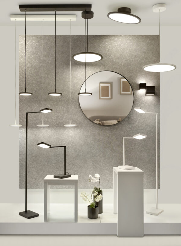 Κρεμαστό Φωτιστικό Trio Lighting TRAY  , 29W · 1x 3750lm, 4000K Λευκό Ματ Μεταλλικό   – 340910131