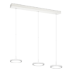 Κρεμαστό Φωτιστικό Trio Lighting TRAY 3x SMD, 10W · 3750lm, 4000K Λευκό Ματ Μεταλλικό – 340910331