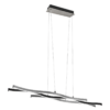 Κρεμαστό Φωτιστικό Trio Lighting BLAZE , 35W · 4300lm, 2300+3000+4000K Βουρτσισμένο Αλουμίνιο Μεταλλικό, Step Dimmable, Χρώματα Ρυθμιζόμενα στο Φωτιστικό- 341210305