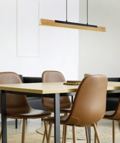 Κρεμαστό Φωτιστικό Trio Lighting KERALA , 25W · 3000lm, 3000K Μαύρο Ματ Μεταλλικό, Αφής, – 341610132