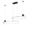   Κρεμαστό Φωτιστικό Trio Lighting GRANT , 54W · 6500lm, 2300+3000+4000K Βουρτσισμένο Αλουμίνιο Μεταλλικό, Step Dimmable – 342710205
