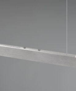 Κρεμαστό Γραμμικό Φωτιστικό Up-Down HELIOS Trio Lighting LED 28W 3300lm CCT Dimmable Αφής Βουρτσισμένο Αλουμίνιο – 343310105