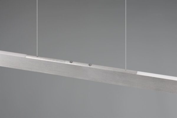 Κρεμαστό Γραμμικό Φωτιστικό Up-Down HELIOS Trio Lighting LED 28W 3300lm CCT Dimmable Αφής Βουρτσισμένο Αλουμίνιο – 343310105
