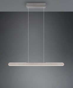 Κρεμαστό Γραμμικό Φωτιστικό Up-Down HELIOS Trio Lighting LED 28W 3300lm CCT Dimmable Αφής Βουρτσισμένο Αλουμίνιο – 343310105