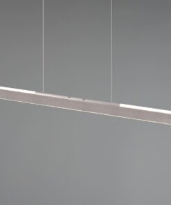 Κρεμαστό Γραμμικό Φωτιστικό Up-Down HELIOS Trio Lighting LED 28W 3300lm CCT Dimmable Αφής Βουρτσισμένο Αλουμίνιο – 343310105