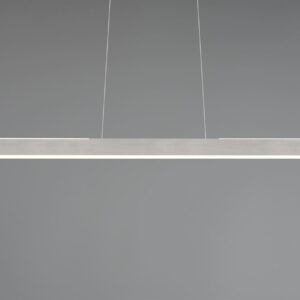 Κρεμαστό Γραμμικό Φωτιστικό Up-Down HELIOS Trio Lighting LED 28W 3300lm CCT Dimmable Αφής Βουρτσισμένο Αλουμίνιο – 343310105
