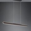Κρεμαστό Γραμμικό Φωτιστικό Up-Down HELIOS Trio Lighting LED 28W 3300lm CCT Dimmable Αφής Μαύρο Ματ – 343310132