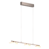 Κρεμαστό Φωτιστικό Trio Lighting LED 9W 3000K Χρώματος Νίκελ – 343610307