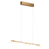 Κρεμαστό Φωτιστικό Trio Lighting LED 9W 3000K Χρώματος Ορειχάλκου – 343610308