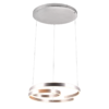 Κρεμαστό Φωτιστικό Trio Lighting LED 68W 3000K Step Dimmable Χρώματος Αλουμινίου – 344110105