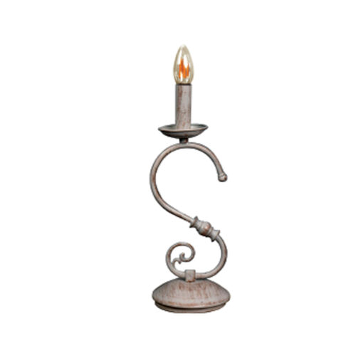 InLight Επιτραπέζιο φωτιστικό από μέταλλο σε λευκή πατίνα (3445)