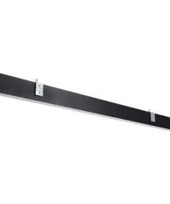 GloboStar® FELIX 61028-S Γραμμικό Φωτιστικό Οροφής Linear LED CCT 54W 6500lm 120° AC 220-240V Μ120 x Π3.5 x Υ7cm – Εναλλαγή Φωτισμού μέσω Τηλεχειριστηρίου All In One Ψυχρό 6000k+Φυσικό 4500k+Θερμό 2700k Dimmable – Μαύρο – 3 Years Warranty