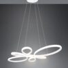 Κρεμαστό φωτιστικό Trio Lighting LED 3900lm  32W 4000K Step Dimmable Λευκό Ματ – 345619131