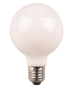 ΛΑΜΠΑ LED ΓΛΟΜΠΟ G95 CROSSED FILAMENT 8W Ε27 4000K 220-240V MILKY EUROLAMP 147-78411