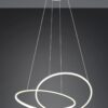 LED Κρεμαστό Φωτιστικό Λευκό Ματ Φ84 Darvin 52W 6700lm CCT Step Dimmable Trio Lighting – 349119131