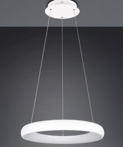 LED Κρεμαστό Φωτιστικό Λευκό Ματ Φ62 Cardona 38W 4400lm CCT Step Dimmable Trio Lighting – 349616031