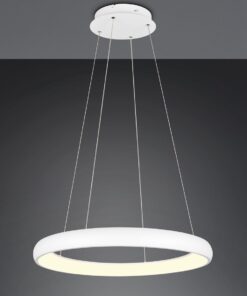 LED Κρεμαστό Φωτιστικό Λευκό Ματ Φ75 Cardona 59W 6900lm CCT Step Dimmable Trio Lighting – 349617531