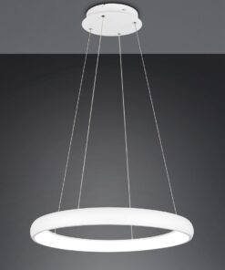 LED Κρεμαστό Φωτιστικό Λευκό Ματ Φ75 Cardona 59W 6900lm CCT Step Dimmable Trio Lighting – 349617531