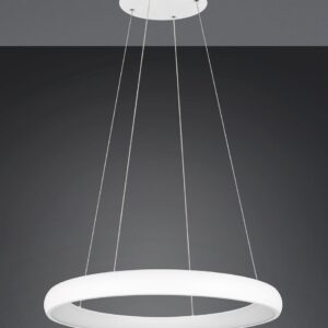 LED Κρεμαστό Φωτιστικό Λευκό Ματ Φ75 Cardona 59W 6900lm CCT Step Dimmable Trio Lighting – 349617531